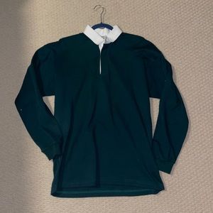Columbia Knit Forest Green Rugby